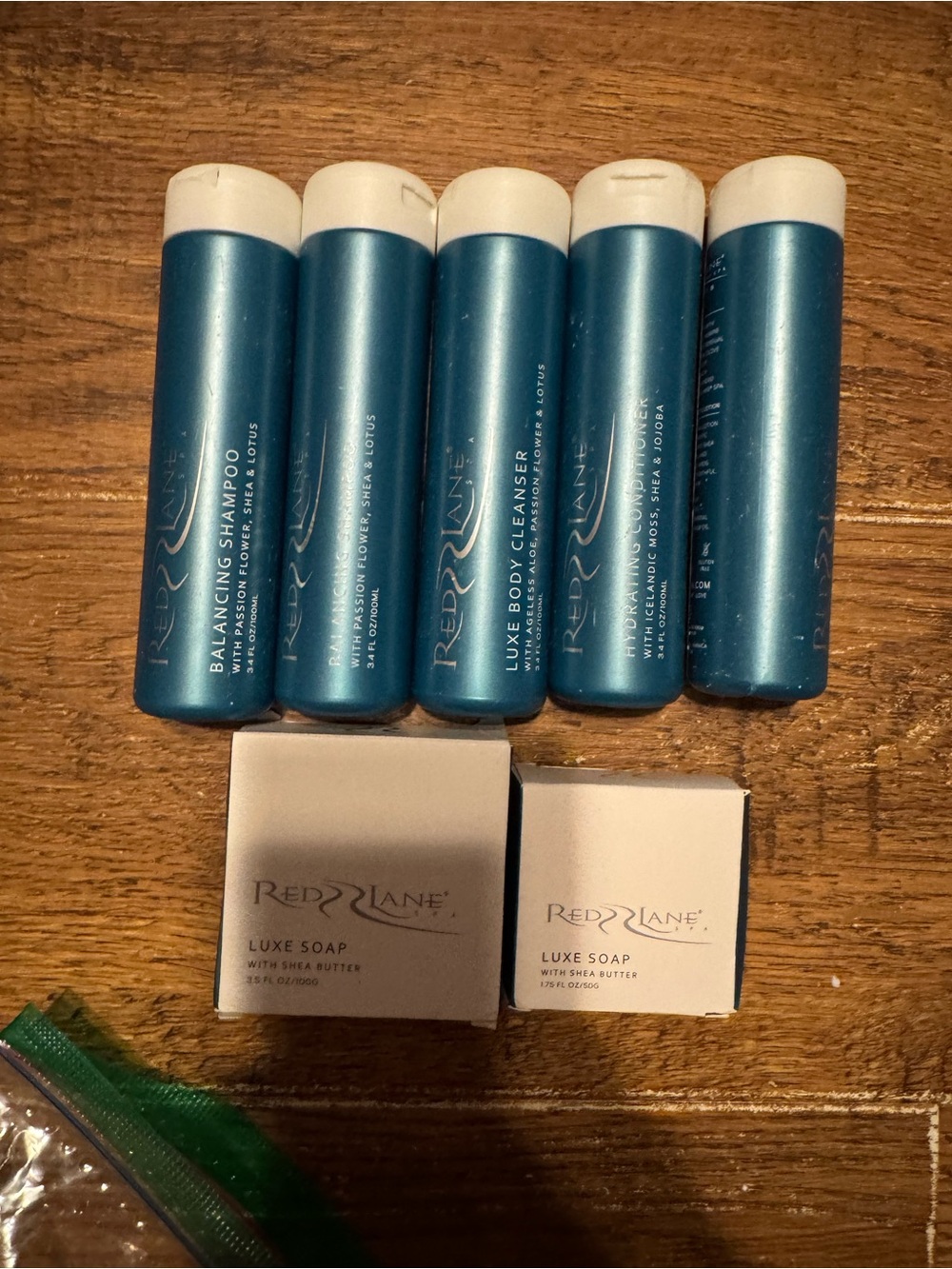 Red Lane Spa SANDALS resorts toiletries NEW